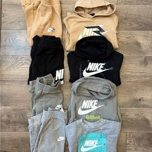 Set of 4 Nike Sweatsuits | Size 5/6